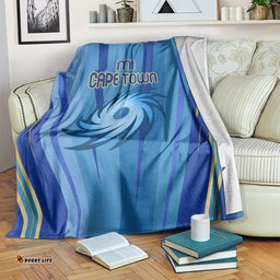 MI Cape Town Custom Blanket South African Cricket 2024 Sporty