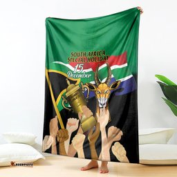 South Africa Special Holiday Blanket Springboks Champions Celebration Rugby Is My Soul