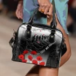 New Zealand Shoulder Handbag - Anzac Lest We Forget Poppy A02