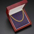 1sttheworld Jewelry - Pride Of Scotland Tartan Curban Link Chain A7 | 1sttheworld
