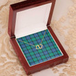 1sttheworld Jewelry - Flower Of Scotland Tartan Everlasting Love Necklace A7 | 1sttheworld