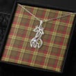 1sttheworld Jewelry - Macmillan Old Weathered Graceful Love Giraffe Necklace A7 | 1sttheworld
