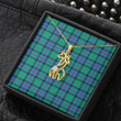 1sttheworld Jewelry - Flower Of Scotland Graceful Love Giraffe Necklace A7 | 1sttheworld
