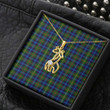 1sttheworld Jewelry - Smith Modern Graceful Love Giraffe Necklace A7 | 1sttheworld