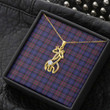 1sttheworld Jewelry - Pride Of Scotland Graceful Love Giraffe Necklace A7 | 1sttheworld