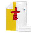 1sttheworld Blanket - Canada Flag Of Nunavut Premium Blanket A7
