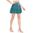 1sttheworld Women's Clothing - Flower Of Scotland Tartan Women's Ruffled Mini Skirt A7