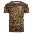 1sttheworld Tee - Hay _Cadet of Pitfour Family Crest T-Shirt - Celtic Vintage Dragon With Knot A7 | 1sttheworld