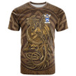 1sttheworld Tee - MacBeath or MacBeth II Family Crest T-Shirt - Celtic Vintage Dragon With Knot A7 | 1sttheworld