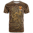1sttheworld Tee - Dempster Family Crest T-Shirt - Celtic Vintage Dragon With Knot A7 | 1sttheworld