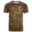 1sttheworld Tee - Roos Family Crest T-Shirt - Celtic Vintage Dragon With Knot A7 | 1sttheworld