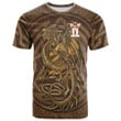 1sttheworld Tee - Colt Family Crest T-Shirt - Celtic Vintage Dragon With Knot A7 | 1sttheworld