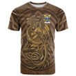 1sttheworld Tee - Rogerson Family Crest T-Shirt - Celtic Vintage Dragon With Knot A7 | 1sttheworld