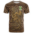 1sttheworld Tee - Duff Family Crest T-Shirt - Celtic Vintage Dragon With Knot A7 | 1sttheworld
