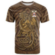 1sttheworld Tee - Fogo Family Crest T-Shirt - Celtic Vintage Dragon With Knot A7 | 1sttheworld