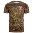 1sttheworld Tee - Fleming Family Crest T-Shirt - Celtic Vintage Dragon With Knot A7 | 1sttheworld