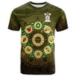 1sttheworld Tee - Biscoe Family Crest T-Shirt - Celtic Wheel of the Year Ornament A7 | 1sttheworld
