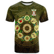 1sttheworld Tee - Peddie Family Crest T-Shirt - Celtic Wheel of the Year Ornament A7 | 1sttheworld