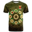 1sttheworld Tee - Quincey or Quincy Family Crest T-Shirt - Celtic Wheel of the Year Ornament A7 | 1sttheworld