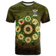 1sttheworld Tee - Lamond Family Crest T-Shirt - Celtic Wheel of the Year Ornament A7 | 1sttheworld
