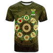 1sttheworld Tee - Tullidelph Family Crest T-Shirt - Celtic Wheel of the Year Ornament A7 | 1sttheworld