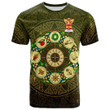 1sttheworld Tee - Grierson II Family Crest T-Shirt - Celtic Wheel of the Year Ornament A7 | 1sttheworld