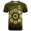 1sttheworld Tee - Durham Family Crest T-Shirt - Celtic Wheel of the Year Ornament A7 | 1sttheworld