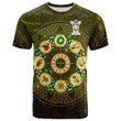 1sttheworld Tee - Forrest Family Crest T-Shirt - Celtic Wheel of the Year Ornament A7 | 1sttheworld
