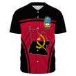 1sttheworld Clothing - Angolia Active Flag Baseball Jersey A35