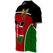1sttheworld Clothing - Kenya Active Flag Baseball Jersey A35
