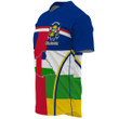 1sttheworld Clothing - Central African Republic Active Flag Baseball Jersey A35