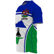 1sttheworld Clothing - Lesotho Active Flag Baseball Jersey A35