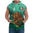 1sttheworld Clothing - Mexico Soccer Jersey Style - Sleeveless Hoodie A95 | 1sttheworld