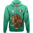 1sttheworld Clothing - Mexico Soccer Jersey Style - Zip Hoodie A95 | 1sttheworld