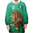 1sttheworld Clothing - Mexico Soccer Jersey Style - Oodie Blanket Hoodie A95 | 1sttheworld