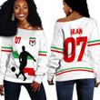 1sttheworld Clothing - Mexico Soccer Jersey Style Violet - Off Shoulder Sweaters A95 | 1sttheworld