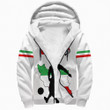 1sttheworld Clothing - Mexico Soccer Jersey Style Violet - Sherpa Hoodies A95 | 1sttheworld