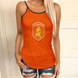 1sttheworld Clothing - Netherlands Soccer Jersey Style - Criss Cross Tanktop A95 | 1sttheworld