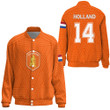 1sttheworld Clothing - Netherlands Soccer Jersey Style - Thicken Stand-Collar Jacket A95 | 1sttheworld