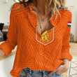 1sttheworld Clothing - Netherlands Soccer Jersey Style - Women Casual Shirt A95 | 1sttheworld