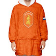 1sttheworld Clothing - Netherlands Soccer Jersey Style - Oodie Blanket Hoodie A95 | 1sttheworld