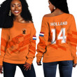 1sttheworld Clothing - Netherlands Special Soccer Jersey Style - Off Shoulder Sweaters A95 | 1sttheworld