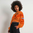 1sttheworld Clothing - Netherlands Special Soccer Jersey Style - Croptop Hoodie A95 | 1sttheworld