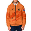 1sttheworld Clothing - Netherlands Special Soccer Jersey Style - Hooded Padded Jacket A95 | 1sttheworld