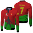 1sttheworld Clothing - Portugal Special Soccer Jersey Style - Fleece Winter Jacket A95 | 1sttheworld