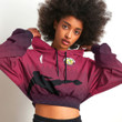 1sttheworld Clothing - Qatar Special Soccer Jersey Style - Croptop Hoodie A95 | 1sttheworld