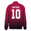 1sttheworld Clothing - Qatar Special Soccer Jersey Style - Thicken Stand-Collar Jacket A95 | 1sttheworld
