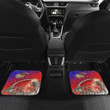 1sttheworld Front And Back Car Mats - American Samoa Turtle Hibiscus Ocean Front And Back Car Mats A95