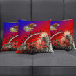 1sttheworld Pillow Covers - American Samoa Turtle Hibiscus Ocean Pillow Covers A95