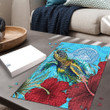 1sttheworld Jigsaw Puzzle - American Samoa Turtle Hibiscus Ocean Jigsaw Puzzle A95